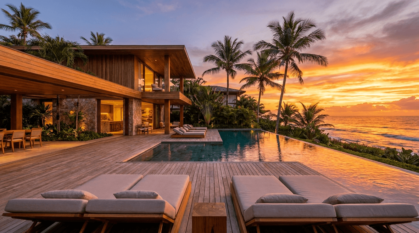 Villa à beira-mar